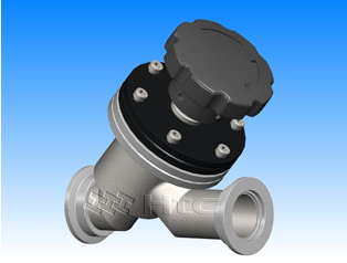 HTC KF無氧銅Y型閥（美規(guī)有軟管）-真空連接件計