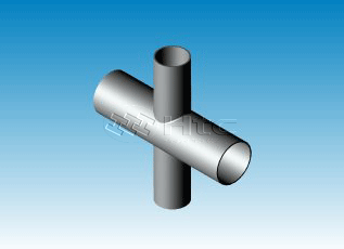 HTC 25-150異徑四通-真空連接件計(jì)