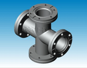 HTC CF16-CF150 CF四通（固定）-真空連接件計(jì)